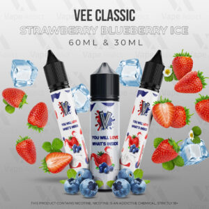 vee classic strawberry blueberry ice