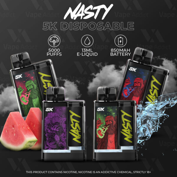 NASTY 5K DISPOSABLE 5000 PUFFS 5%